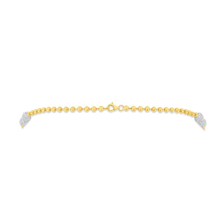 18K Yellow & White Gold 10.75ctw Opera Necklace