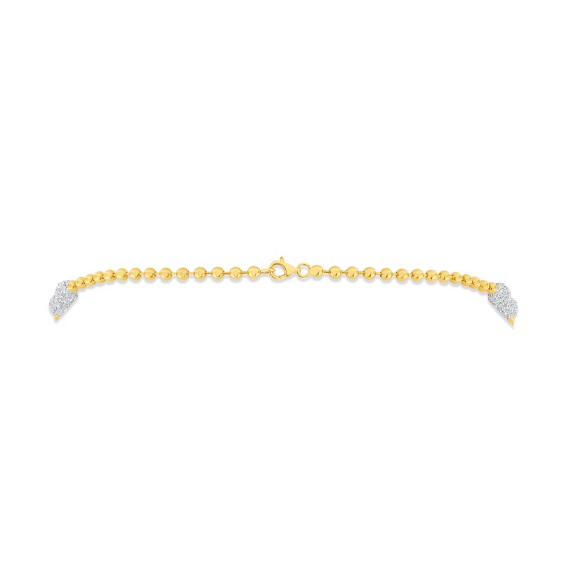 18K Yellow & White Gold 10.75ctw Opera Necklace