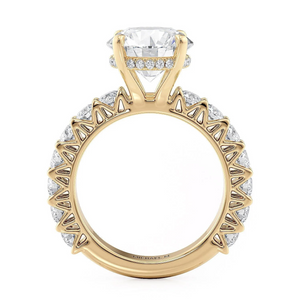 1.42ctw Round Diamond Engagement Ring