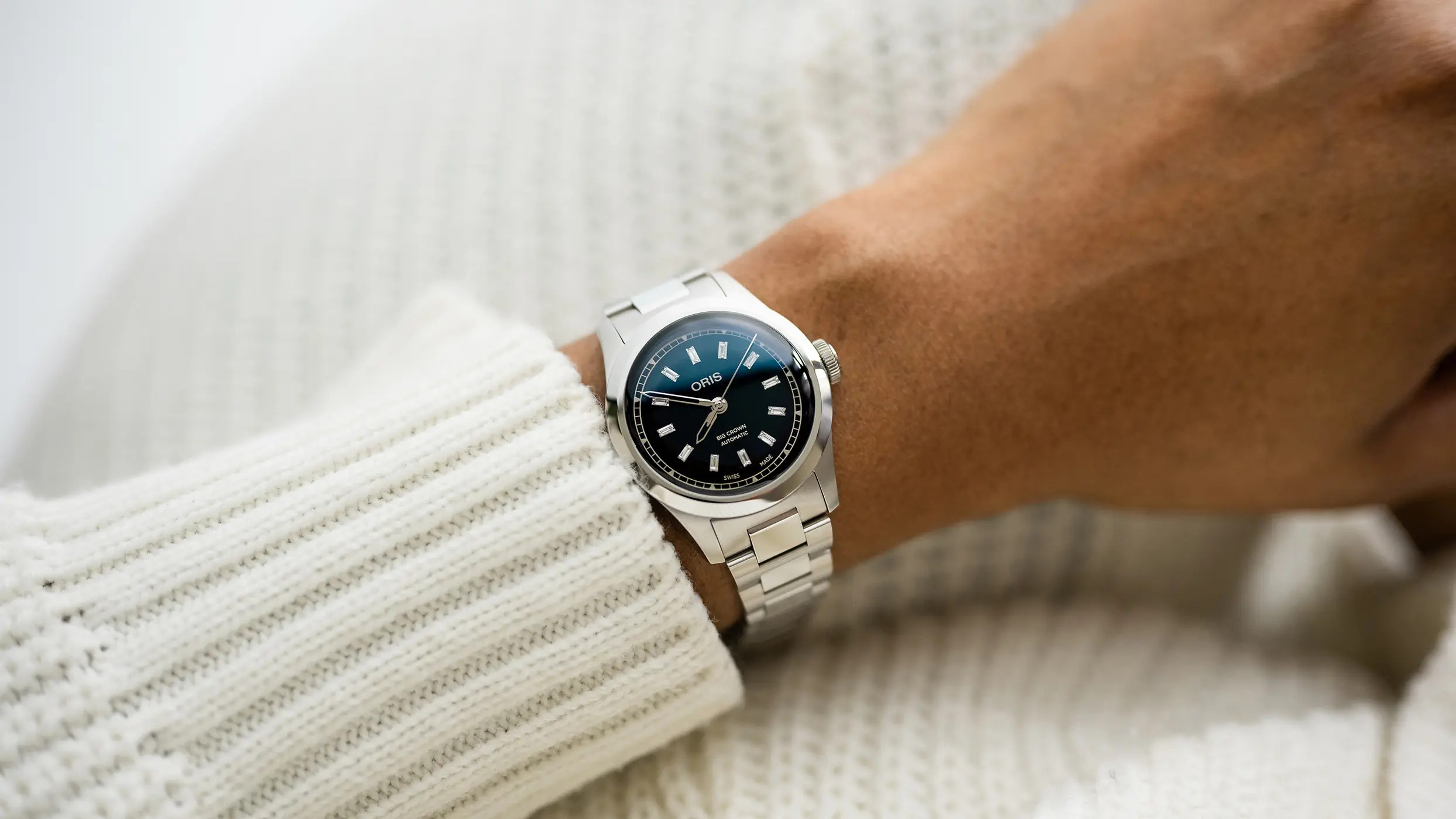 ORIS Big Crown Diamonds 34mm