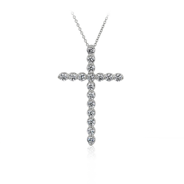2.00ctw Diamond Cross Necklace