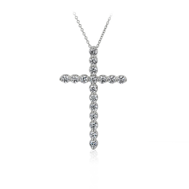 2.00ctw Diamond Cross Necklace