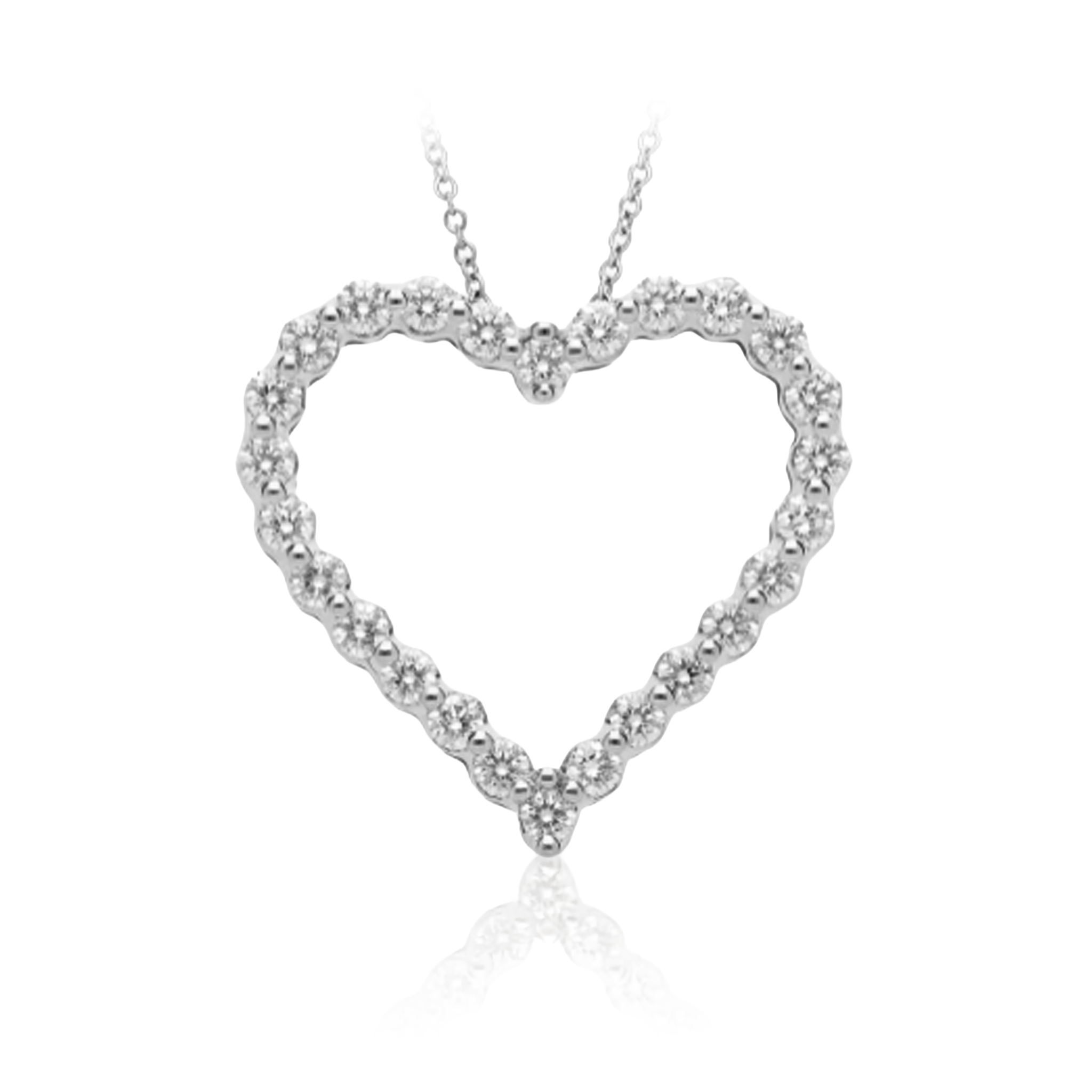 2.00ctw Diamond Heart Necklace