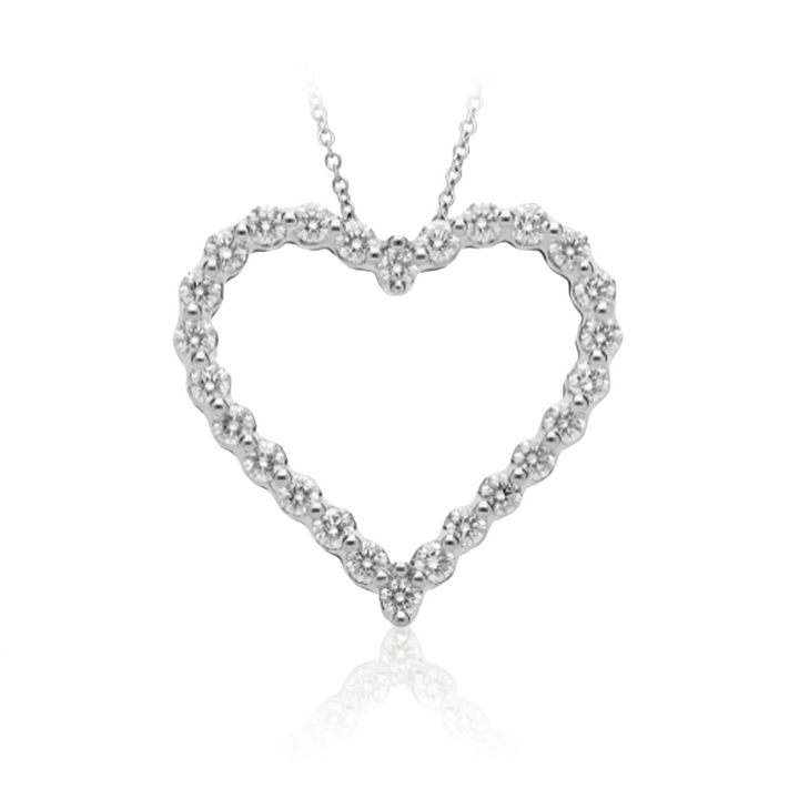 2.00ctw Diamond Heart Necklace
