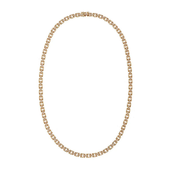 18K Yellow Gold Diamond Necklace