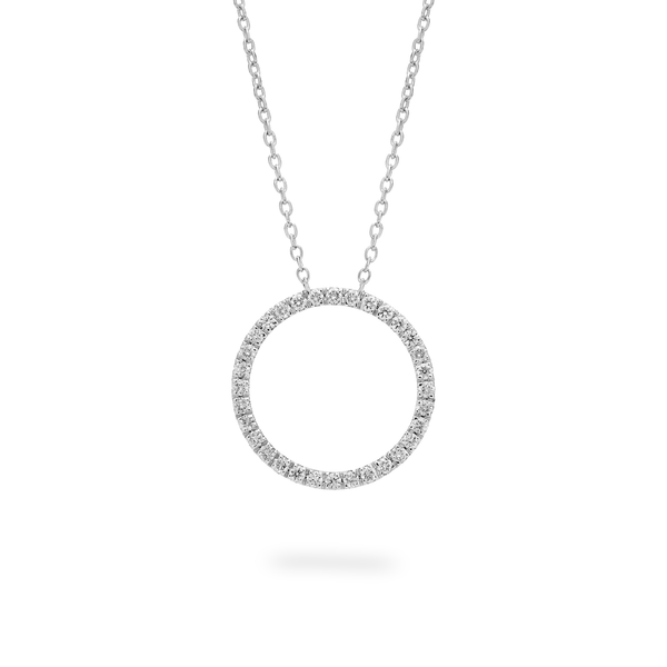 0.75ctw Diamond Circle Necklace