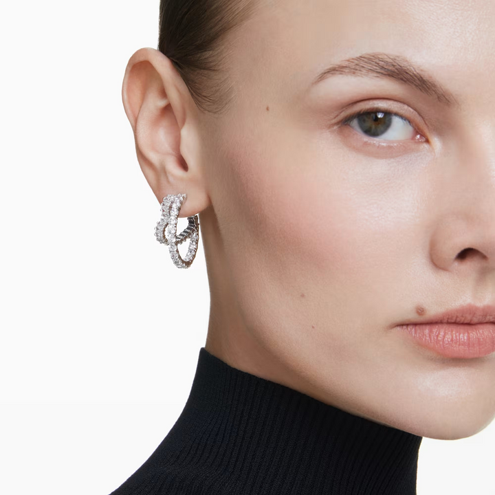 Matrix Hoop Earrings