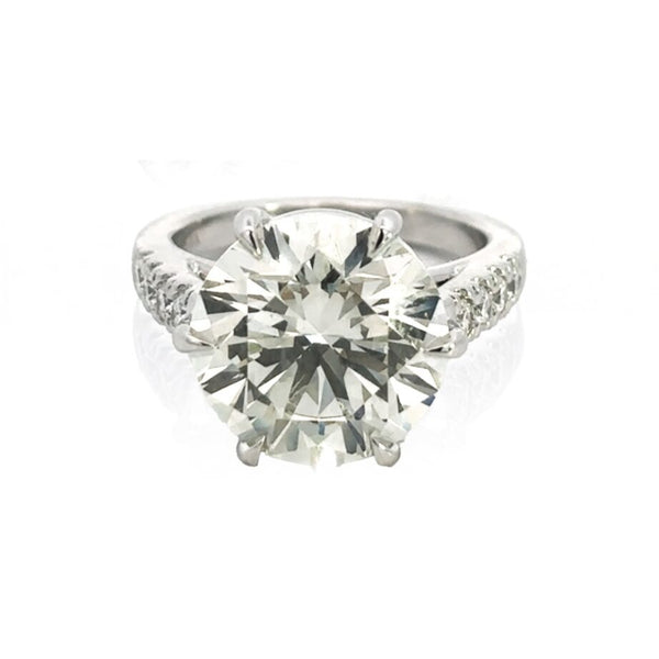 7.64ctw Diamond Solitaire Engagement Ring