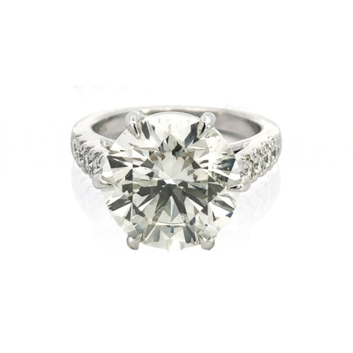 7.64ctw Diamond Solitaire Engagement Ring