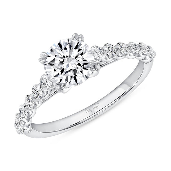 0.37ctw Round Engagement Ring