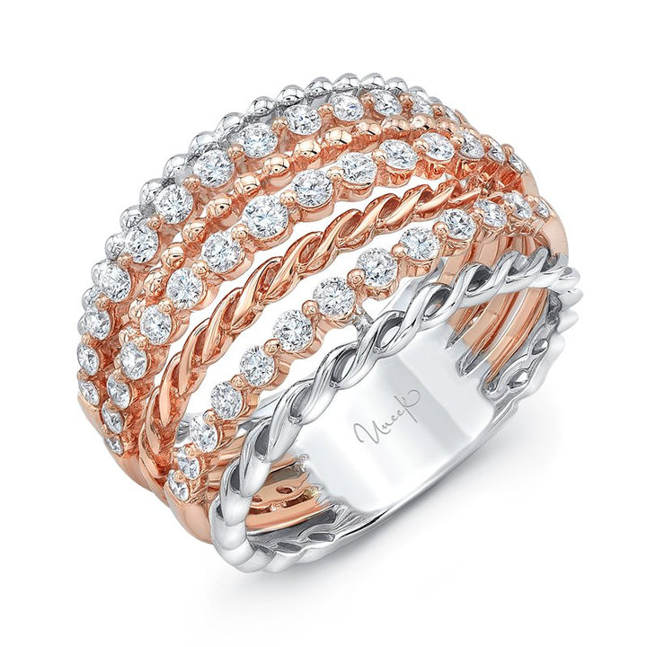 0.75ctw Multi-Row Diamond Fashion Ring