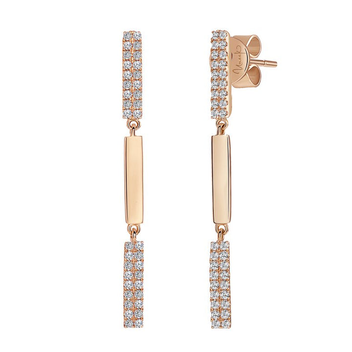 0.36ctw Diamond Dangle Earrings