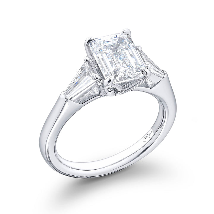 Baguette Diamond Engagement Ring