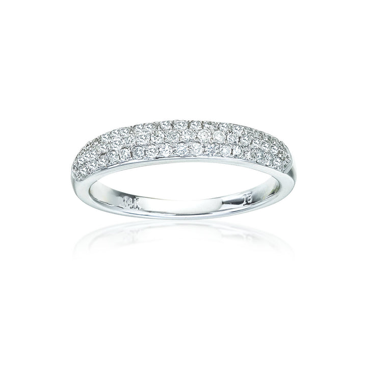 0.375ctw Round Diamond Pave Band