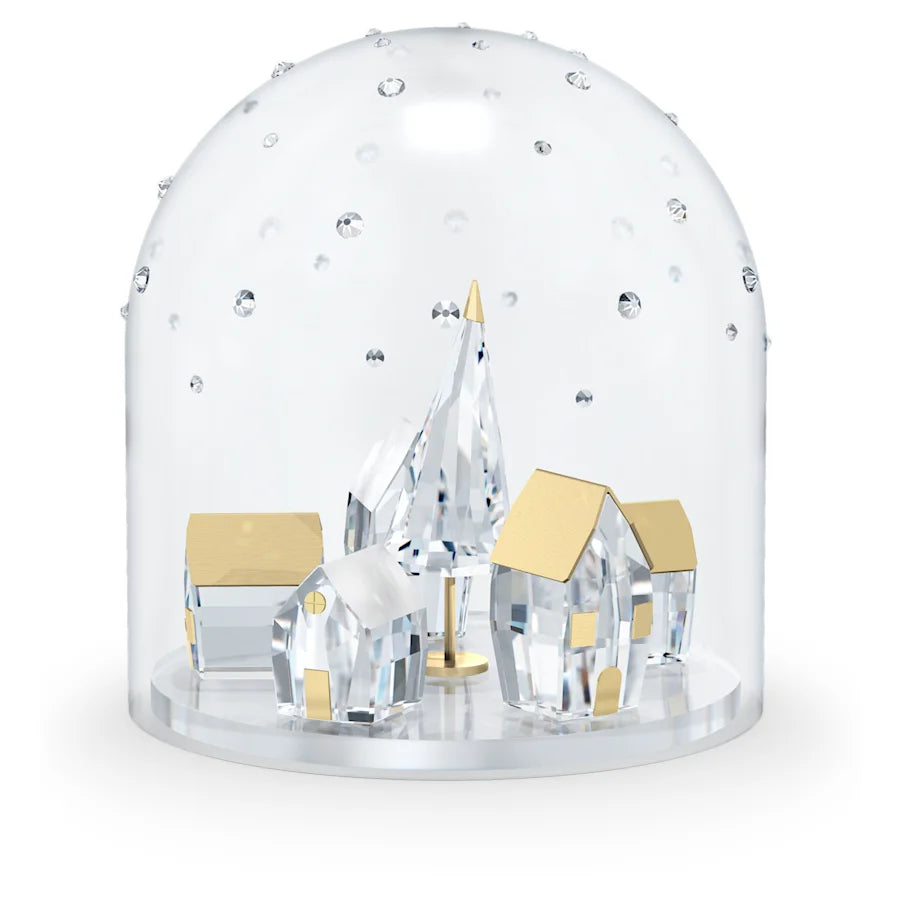 Holiday Magic Winter Village Bell Jar