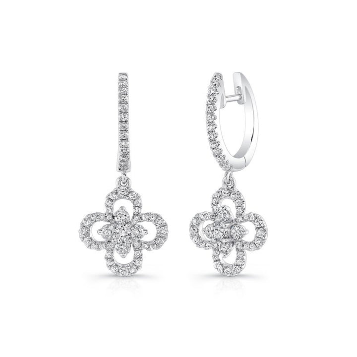 0.79ctw Diamond Dangle Earrings