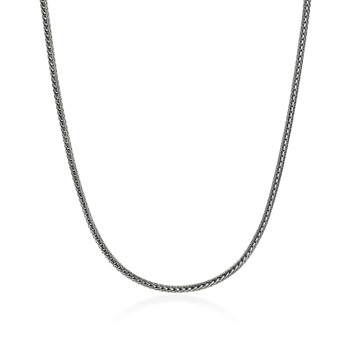 18" Sterling Silver Icon Mini Necklace 2.5MM