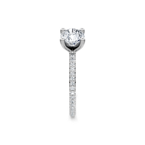 0.25ctw Round Diamond Engagement Ring