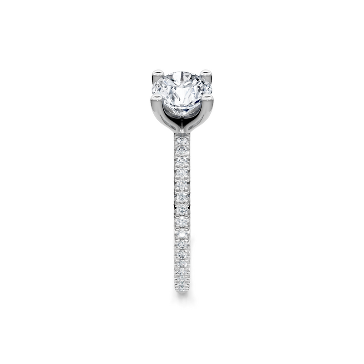 0.25ctw Round Diamond Engagement Ring