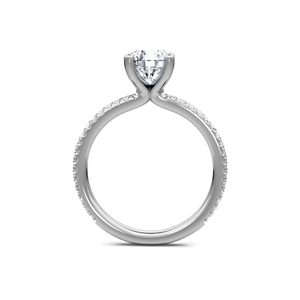 0.25ctw Round Diamond Engagement Ring