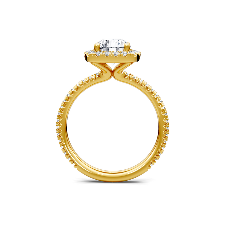 0.37ctw Round Diamond Engagement Ring