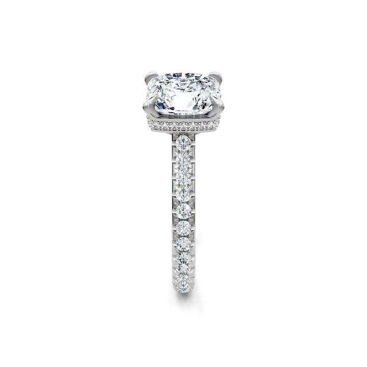 0.62ctw Round Diamond Engagement Ring