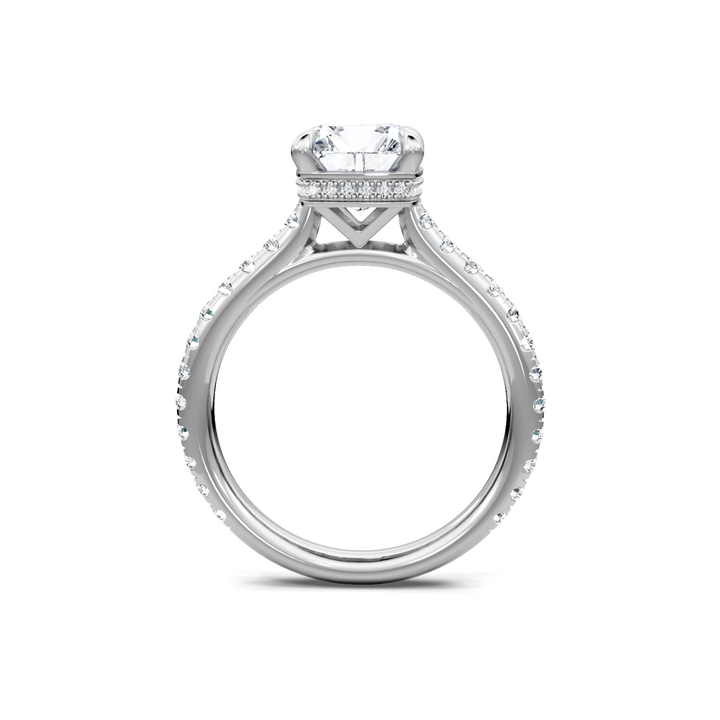 0.62ctw Round Diamond Engagement Ring