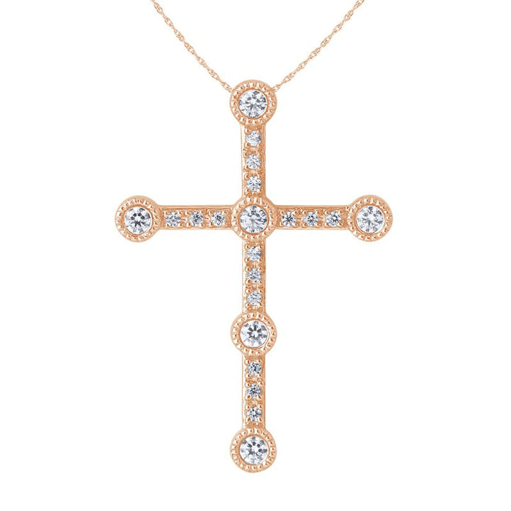 0.25ctw Diamond Cross Pendant