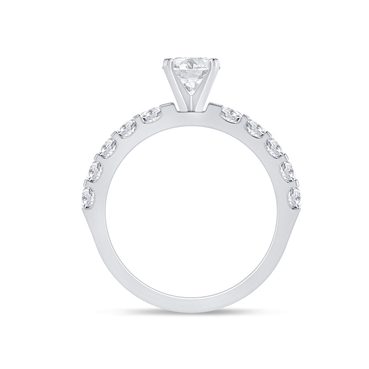 0.75ctw Round Diamond Shared Prong Setting