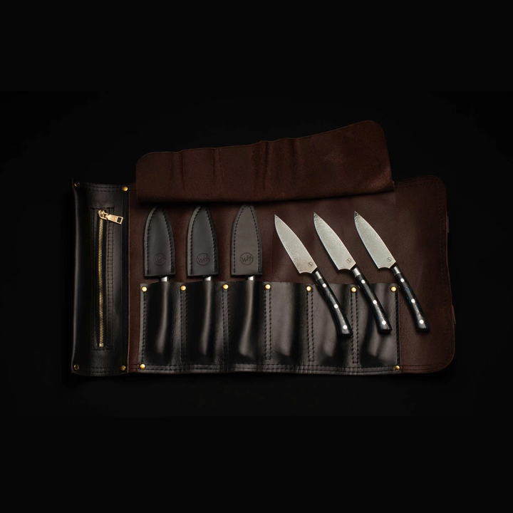 Kultro Pro Walnut Orb Steak Knife Set