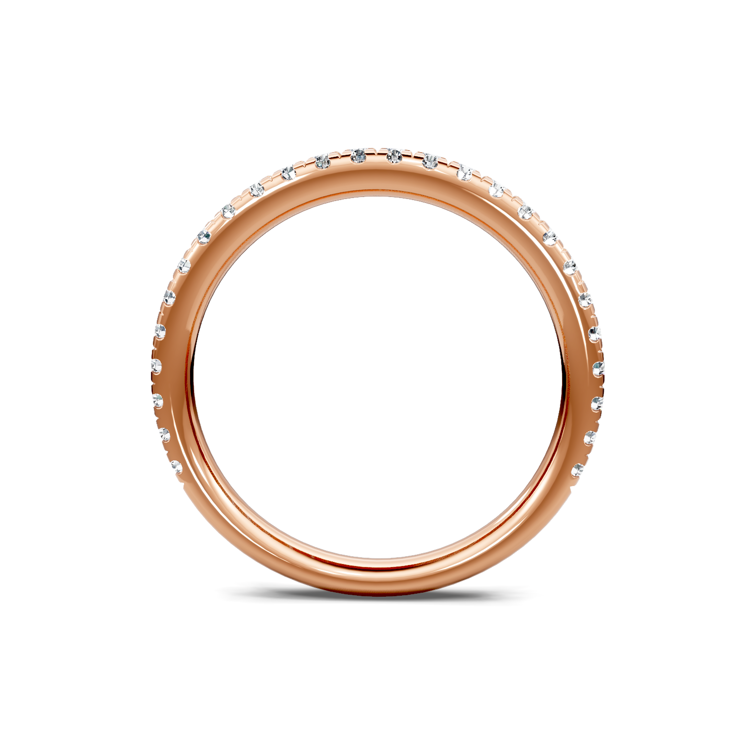 0.50ctw Round Diamond Pave Band