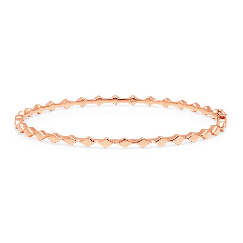 14K Rose Gold Stackable Bangle