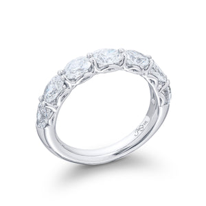 2.14ctw oval cut diamonds in Platinum
