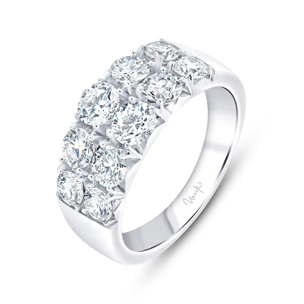 2.03ctw Diamond 2-Row Fashion Ring