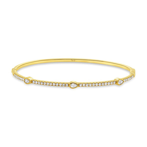 0.70ctw Diamond Bangle Bracelet