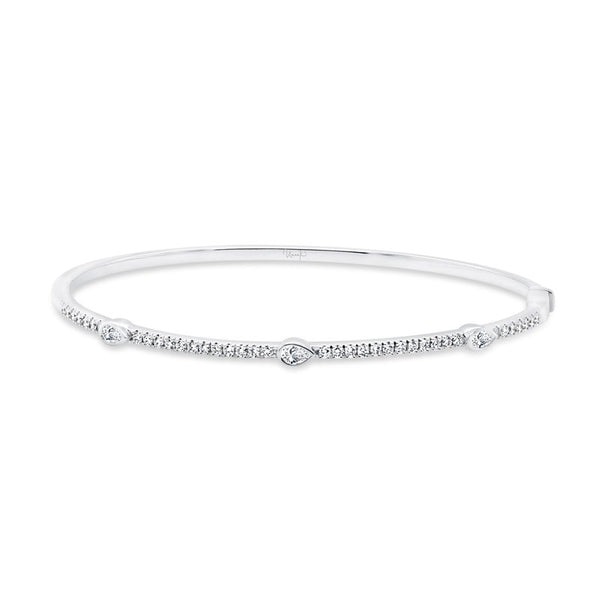 0.70ctw Diamond Bangle Bracelet