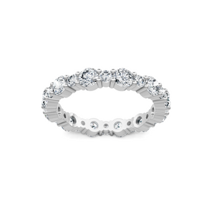 1.8ctw Alternating Round Diamond Eternity Band
