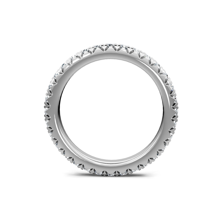 0.75ctw Round Diamond Fishtail Eternity Band