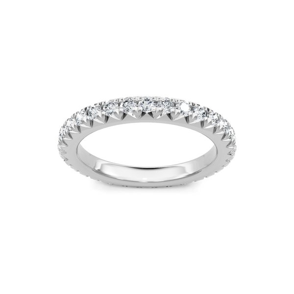 0.75ctw Round Diamond Fishtail Eternity Band