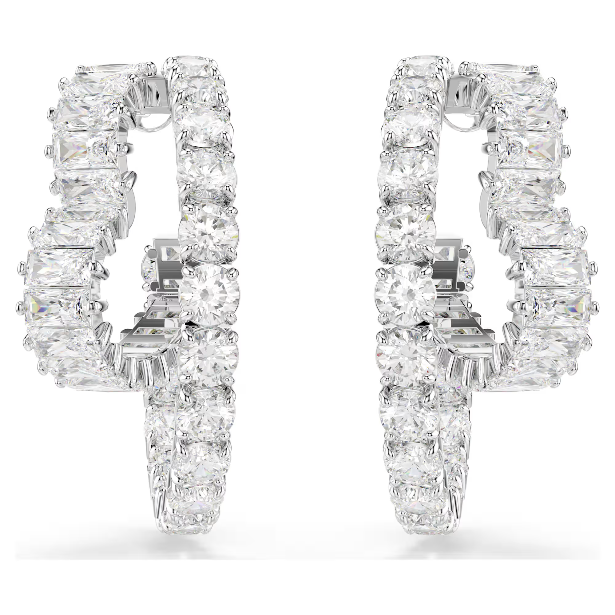 Matrix Hoop Earrings