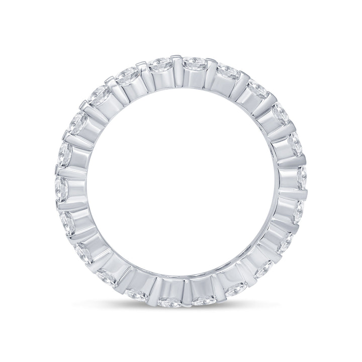 3.0ctw Round Diamond Shared Prong Eternity Band