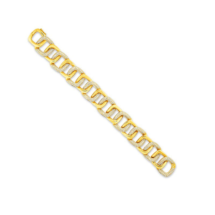 6.10ctw Diamond Link Bracelet