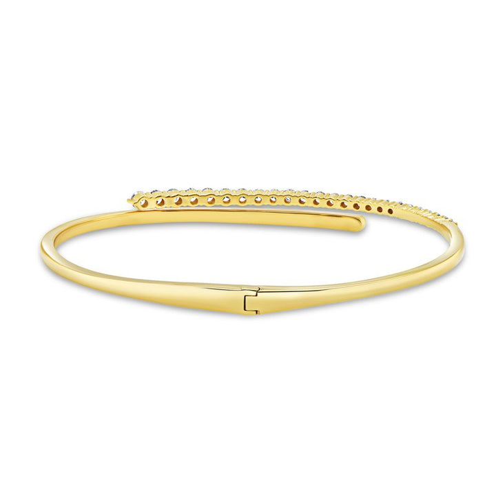 1.01ctw Diamond Bangle Bracelet