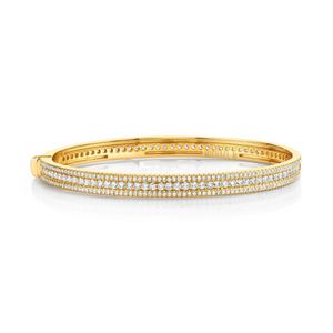 3.05ctw Diamond Europa Bangle