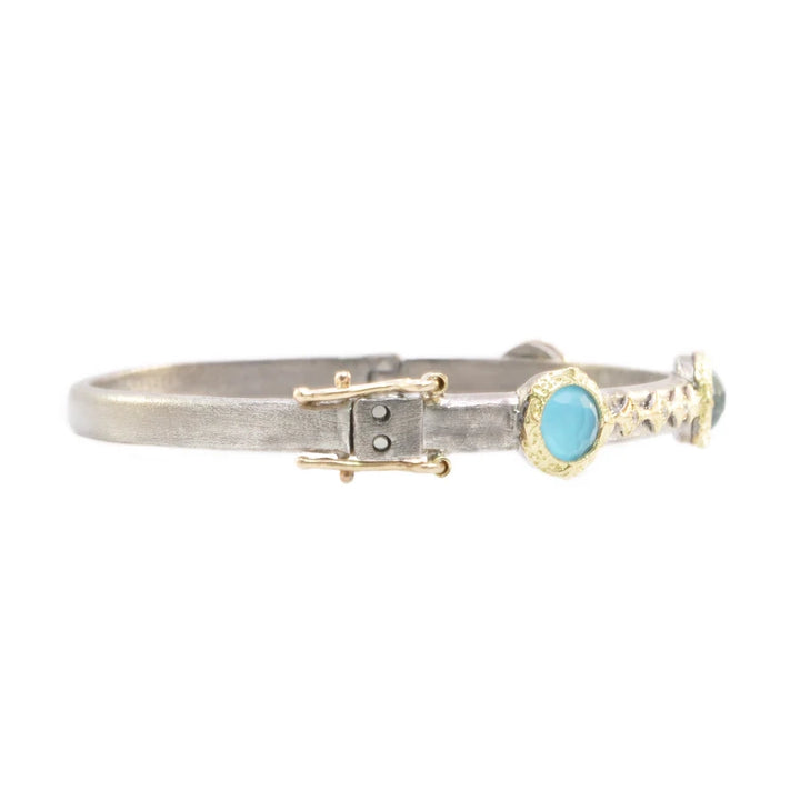 Turquoise Crivelli Bangle Bracelet