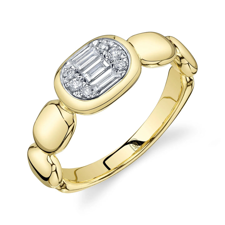 0.20ctw Diamond Baguette Ring
