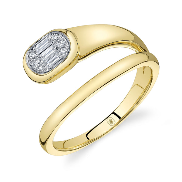 0.10ctw Diamond Baguette Ring