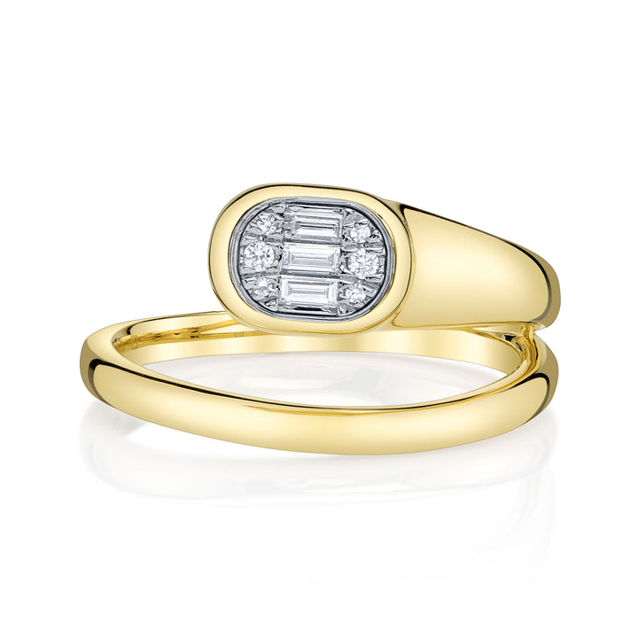 0.10ctw Diamond Baguette Ring