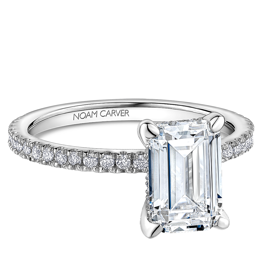 0.27ctw Round Diamond Engagement Mounting