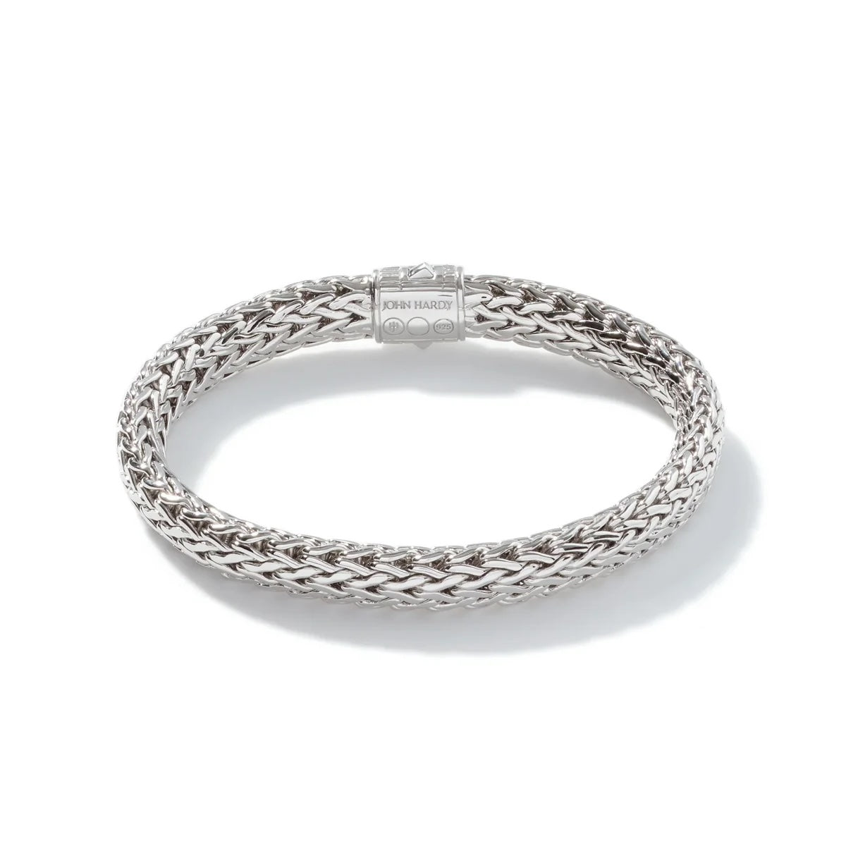 Sterling Silver and Black Sapphire Icon Bracelet